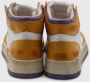 Autry Leren Vetersneakers Vintage Stijl Yellow Dames - Thumbnail 3