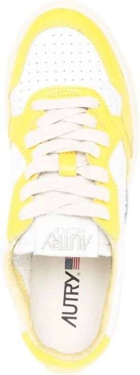 Autry Sneakers Geel Heren