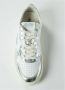 Autry Witte Leren Sneakers met Zilveren Details White Dames - Thumbnail 3