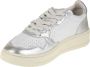 Autry Witte Leren Sneaker met Zilveren Inzetstukken Multicolor Dames - Thumbnail 5
