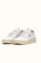 Autry Witte Leren Sneakers met Vetersluiting Wit Dames - Thumbnail 12