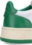 Autry Witte Groene Leren Sneakers met Geperforeerde Neus Green - Thumbnail 13