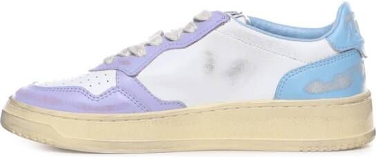 Autry Gemengde Katoenen Sneakers Meerkleurig Dames