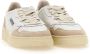 Autry Witte Leren Sneakers met Logo Details White Dames - Thumbnail 6