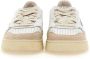 Autry Witte Leren Sneakers met Logo Details White Dames - Thumbnail 7