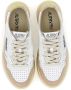 Autry Witte Leren Sneakers met Logo Details White Dames - Thumbnail 10