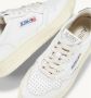 Autry Witte Leren Sneakers met Gelaagde Inzetstukken White Dames - Thumbnail 18