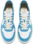 Autry Witte & Blauwe Leren Sneakers Multicolor Dames - Thumbnail 3