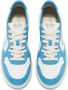 Autry Witte & Blauwe Leren Sneakers Multicolor Dames - Thumbnail 3