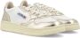 Autry Witte Platina Leren Sneakers Vintage-geïnspireerd Wit Dames - Thumbnail 111