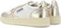 Autry Witte Platina Leren Sneakers Vintage-geïnspireerd Wit Dames - Thumbnail 113
