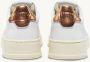 Autry Witte Medalist Sneakers met Bronzen Hiel White Dames - Thumbnail 3