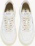 Autry Witte Leren Sneakers met Lila Accenten White Dames - Thumbnail 38