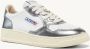 Autry Witte Leren Sneakers met Zilveren Accenten Multicolor Dames - Thumbnail 3