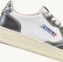 Autry Witte Leren Sneakers met Zilveren Accenten Multicolor Dames - Thumbnail 7