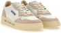 Autry Leren lage sneakers met suède inzetstukken Beige Dames - Thumbnail 25