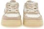 Autry Witte leren sneakers met geperforeerde neus Multicolor - Thumbnail 21