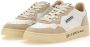 Autry Leren lage sneakers met suède inzetstukken Beige Dames - Thumbnail 27