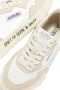 Autry Witte Sneakers Paneeldesign Ronde Neus Multicolor - Thumbnail 6