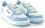 Autry Vintage lage profiel leren sneakers met Amerikaanse vlag detail White Dames - Thumbnail 6