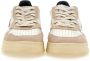 Autry Witte Leren Sneakers met Geperforeerde Neus White Heren - Thumbnail 30