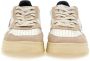 Autry Witte Leren Sneakers met Geperforeerde Neus White Heren - Thumbnail 14