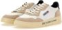 Autry Witte Leren Sneakers met Geperforeerde Neus White Heren - Thumbnail 31