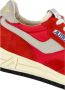 Autry Rode en witte jersey sneakers met suède patches Red Heren - Thumbnail 6