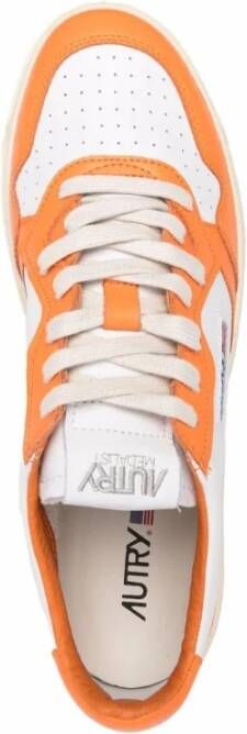 Autry Oranje Sneakers Ss24 Multicolor Heren