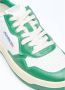 Autry Witte Groene Leren Sneakers met Geperforeerde Neus Green Heren - Thumbnail 14