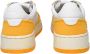 Autry Oranje Leren Platte Schoenen met Geperforeerde Neus Oranje Heren - Thumbnail 4