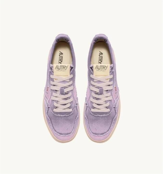 Autry Medalist Aulw Sneakers Paars Dames