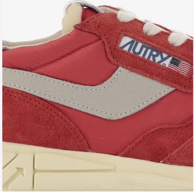 Autry Sneakers Red Heren