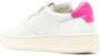 Autry Witte Lage Sneakers van Leer met Roze Hiel Detail White Dames - Thumbnail 9