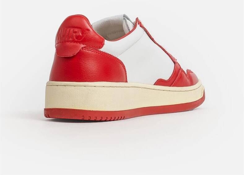 Autry Sneakers Rood Heren