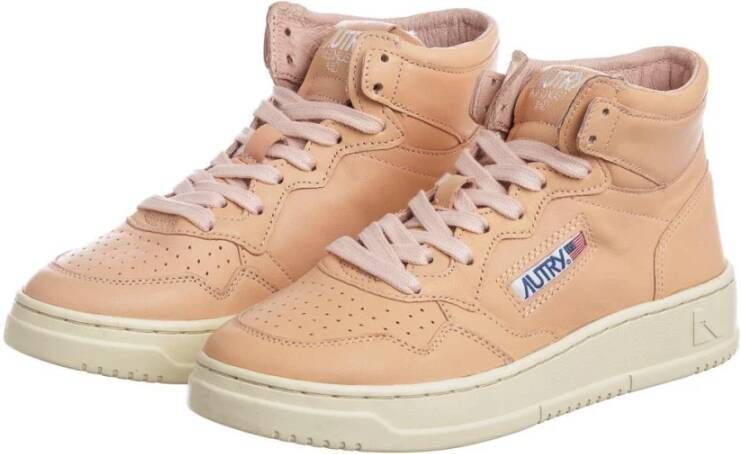 Autry "Mid-Top Dames Sneaker" Roze Dames