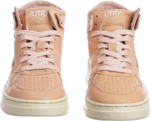 Autry "Mid-Top Dames Sneaker" Roze Dames