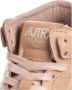 Autry Leren Mid Woman Sneakers Beige Dames - Thumbnail 9