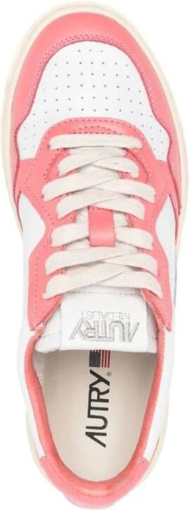 Autry "Medalist Camera Sneakers" Roze Dames