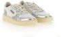 Autry Kleurrijke leren sneaker met reflecterend label - Thumbnail 8
