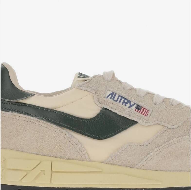 Autry Sneakers van suède en nylon met logo