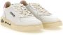 Autry Witte Leren Sneakers met Fuchsia Inzetstuk Wit Dames - Thumbnail 6