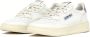 Autry Witte Leren Sneakers met Lila Accenten White Dames - Thumbnail 13