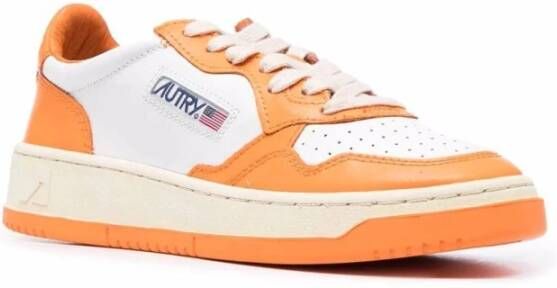 Autry Sneakers Orange Dames