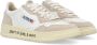 Autry Leren lage sneakers met suède inzetstukken Beige Dames - Thumbnail 20