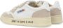 Autry Leren lage sneakers met suède inzetstukken Beige Dames - Thumbnail 22