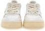 Autry Witte Leren Sneakers met Lila Accenten White Dames - Thumbnail 25