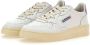 Autry Witte Leren Sneakers met Lila Accenten White Dames - Thumbnail 26