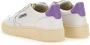 Autry Witte Leren Sneakers met Lila Accenten White Dames - Thumbnail 27