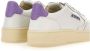 Autry Witte Leren Sneakers met Lila Accenten White Dames - Thumbnail 30